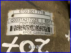 2007 Peugeot 207 Power Steering Motor 6700001771b Q003ta2172ze 3 Tooth Version