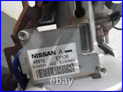 2009 NISSAN QASHQAI MK1 J10 ELECTRIC POWER STEERING COLUMN With MOTOR 48810EY10B
