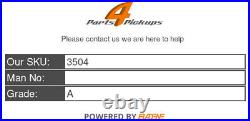 2017 Ford Ranger Limited Power Steering Rack Motor 2016-2023