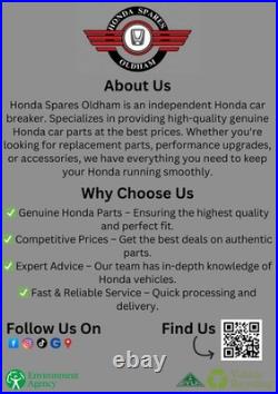 Honda Hrv Mk2 Power Steering Motor On Steering Column 2015-2021 53681t8ke020