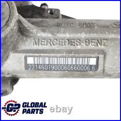 Mercedes W221 Electric Power Steering Rack Pinion Box Gear Motor A2214601900
