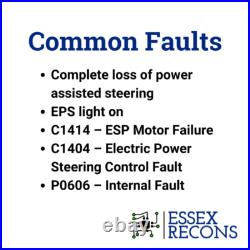 Peugeot 207 2006-2014 Power Steering Motor Repair Service