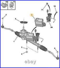 Peugeot 207 Power Steering Motor And Module 1611952180