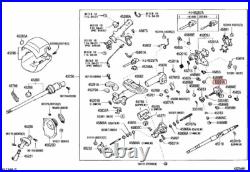 Toyota Lexus Genuine LS400 LS430 Steering Motor Power Tilt 89231-50050 OEM Japan