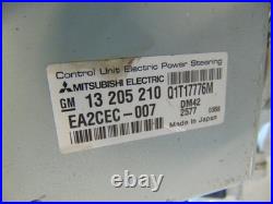Vauxhall Combo Steering Column 01-10 C Electric Motor ECU adjustable 13205210